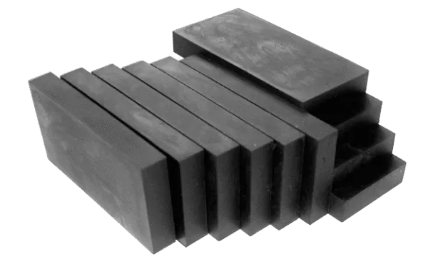 Podkładki gumowe pod legary 80x40x10 mm